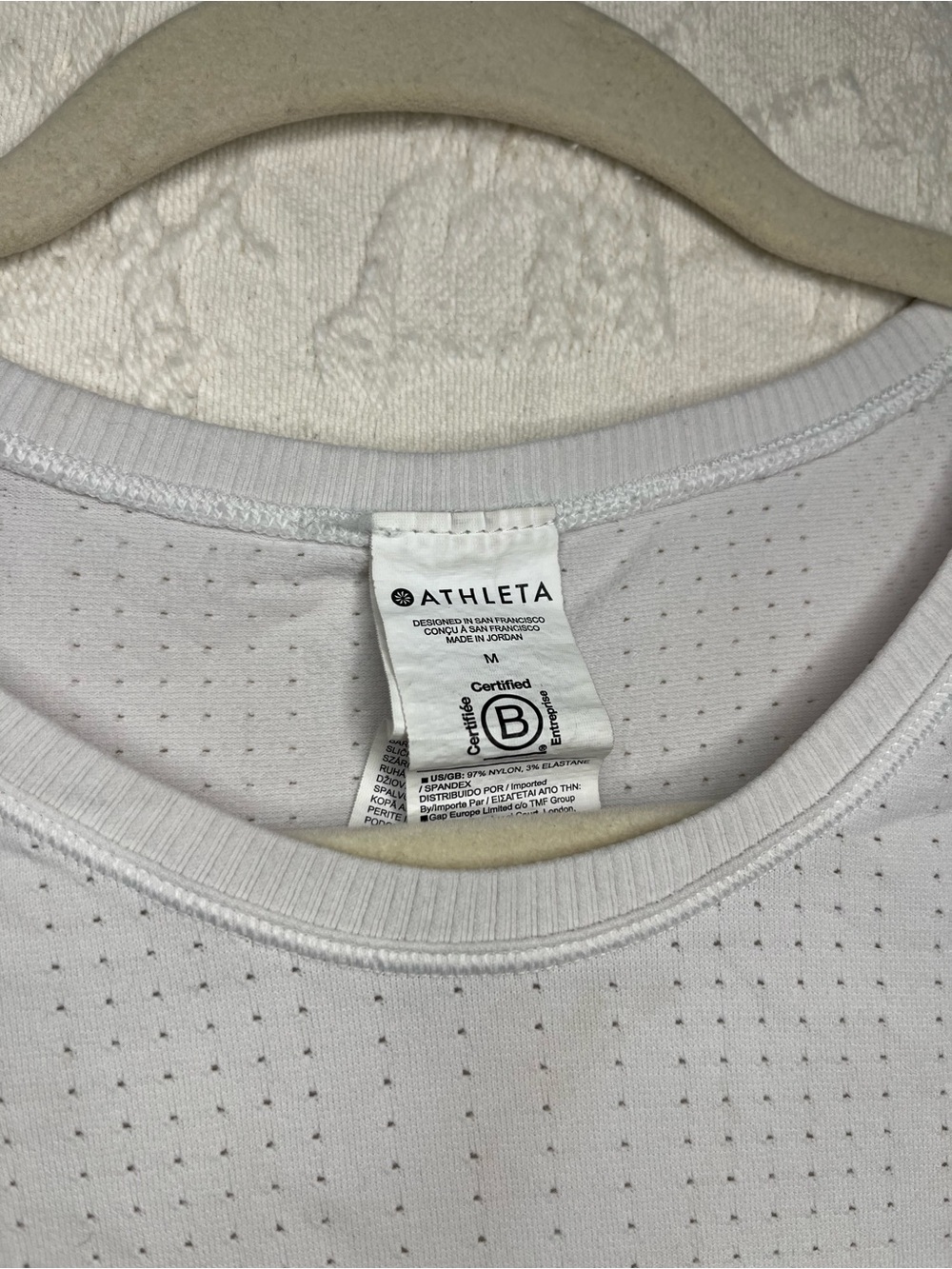 Athleta "In Motion" Seamless Women’s Medium Tee - Picture 6 of 6